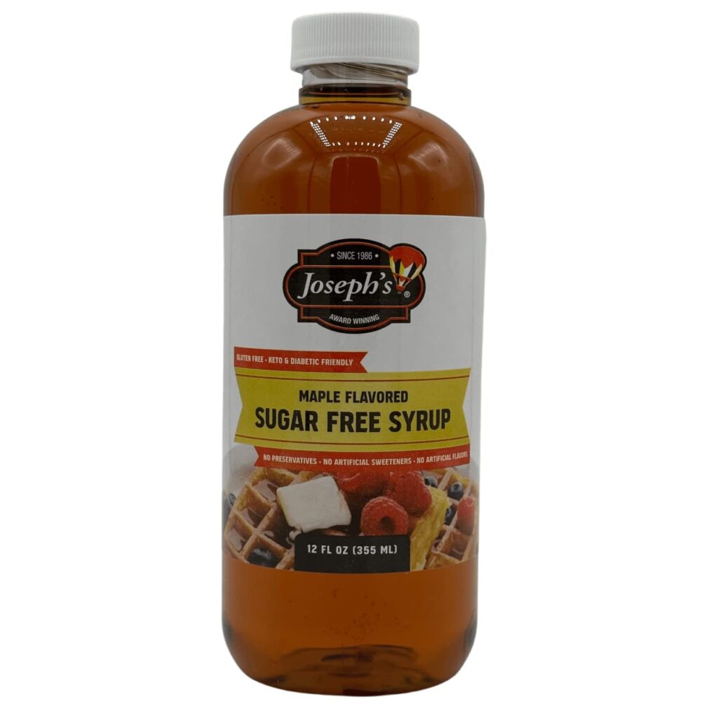 Josephs Sugar Free Maple Syrup Sugarless Delite