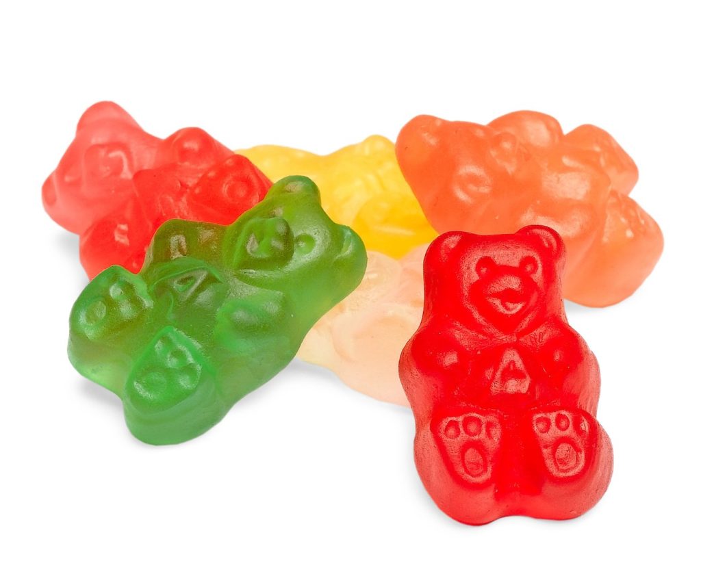 One Pound Bag Of Albanese Gummi Bears | Sugarless Delites