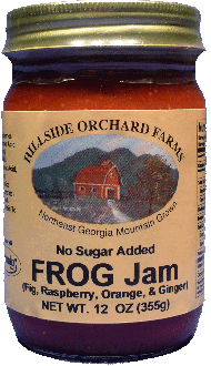 hillside orchard sugar free, low carb, low calorie F.R.O.G. Jam