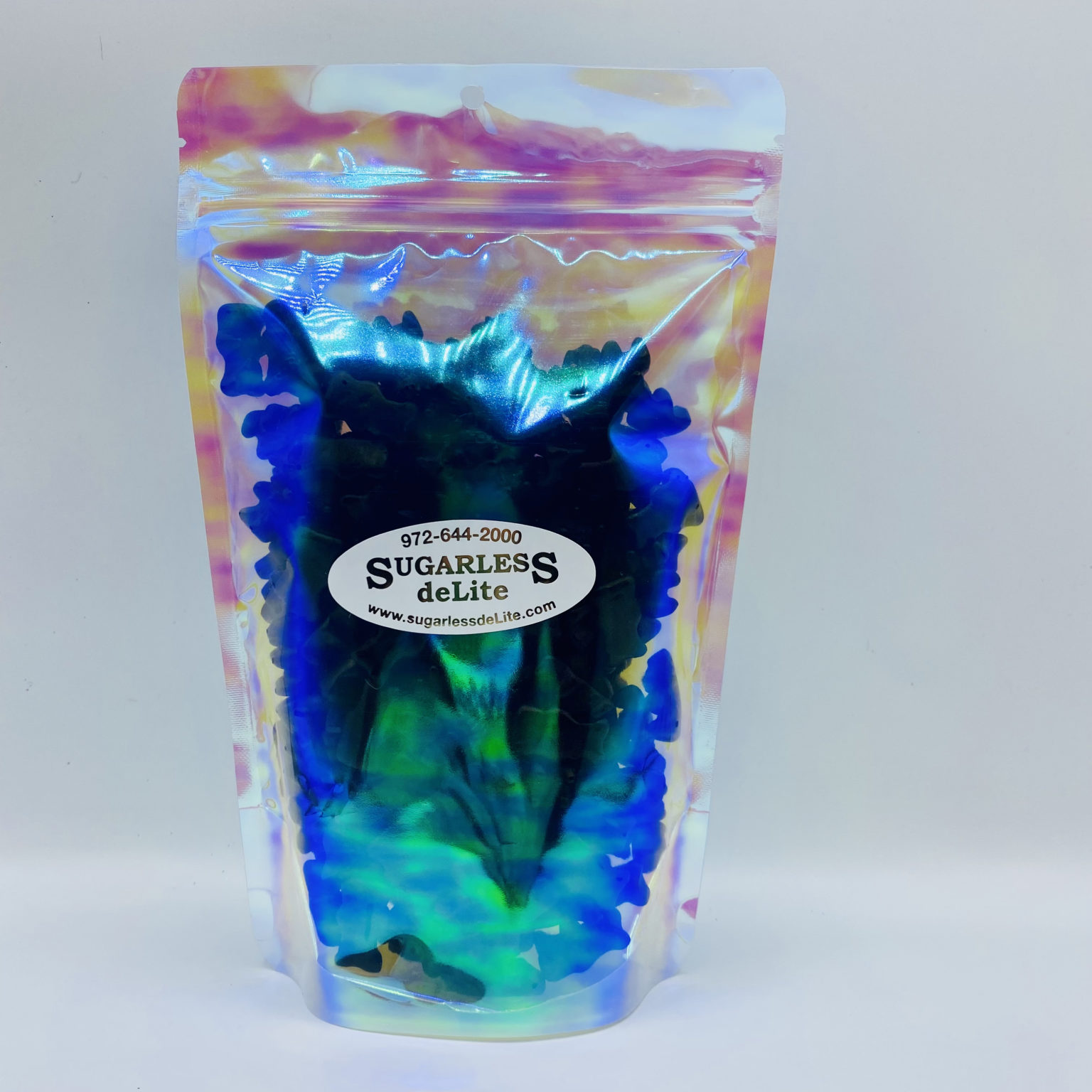 Black Licorice Bears Sugarless Delite