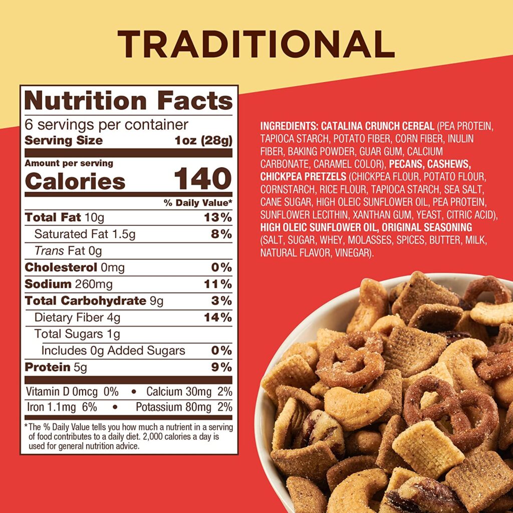 Catalina Crunch - Traditional Snack Mix -Best buy date-May 2025 ...