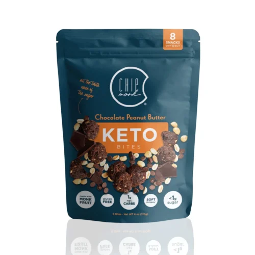 Chipmonk Chocolate Peanut Butter Keto Cookie Bites