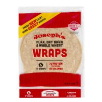Joseph's Oat Bran and Whole Wheat Wraps Pkg